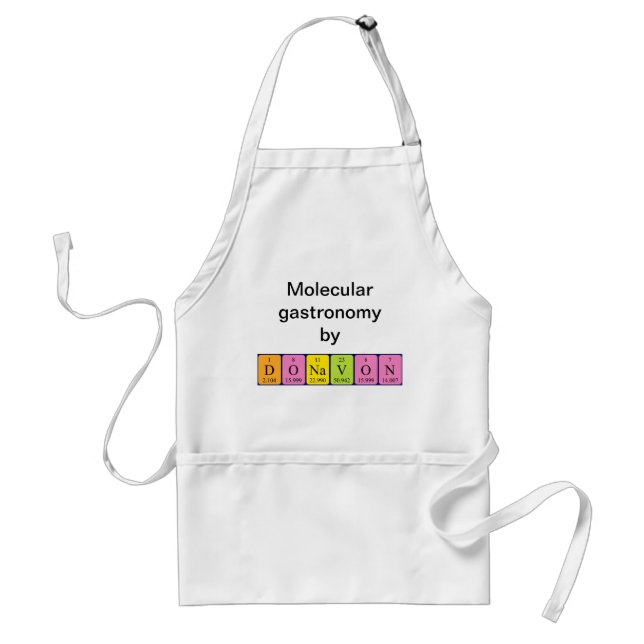 Donavon periodic table name apron (Front)