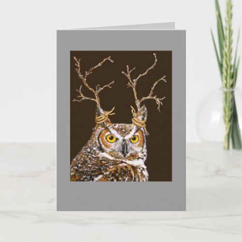 Donder the owl card