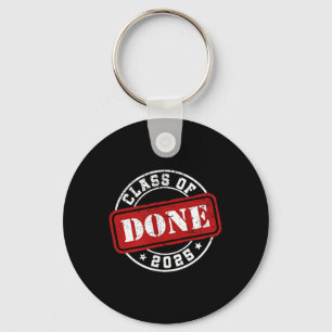 Done Cl Of 2025 Graduate Senior 2025 Graduation Hi Keychain