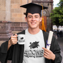#DONE Class of 2026 Graduation T-Shirt
