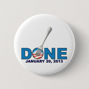 Done - January 20, 2013 - Anti Obama Pinback Button