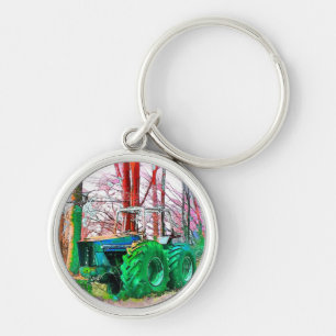 DONE PLOWING KEYCHAIN