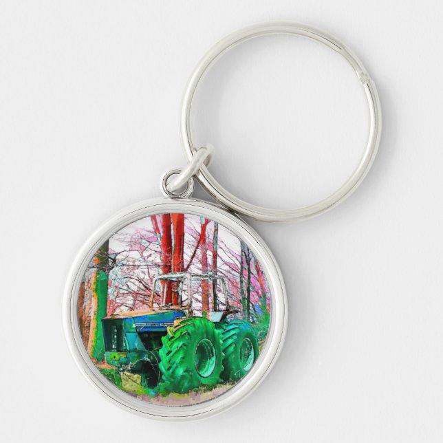 DONE PLOWING KEYCHAIN (Front)