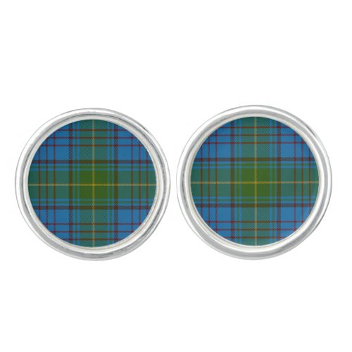 Donegal County Irish Tartan Cufflinks