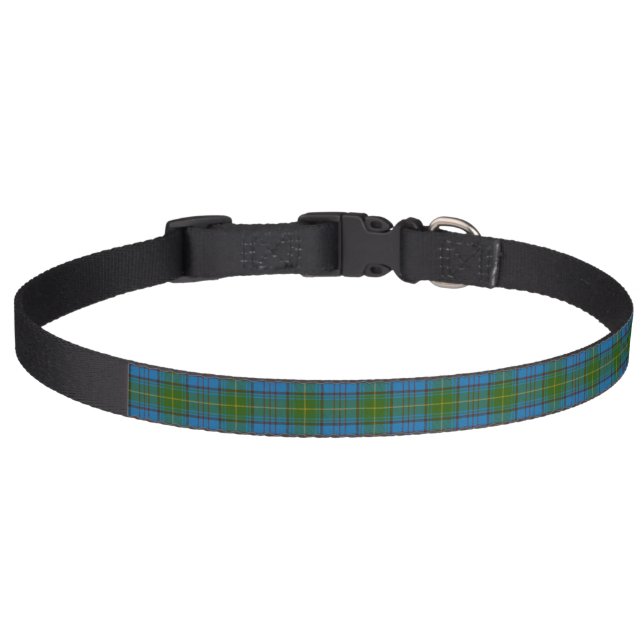 Donegal County Irish Tartan Pet Collar (Front)