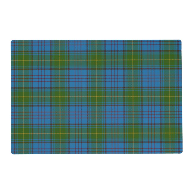 Donegal County Irish Tartan Placemat (Front)