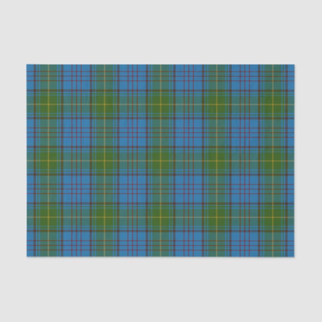 Donegal County Irish Tartan Tissue Paper (Front)
