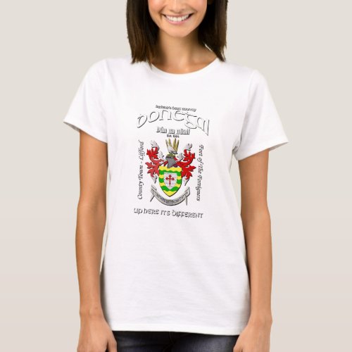 Donegal Ireland County Crest T_Shirt
