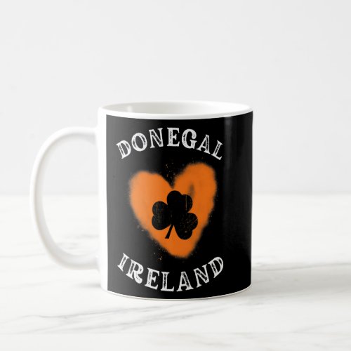 DONEGAL Shamrock Gaelic Football and Hurling Vinta Coffee Mug