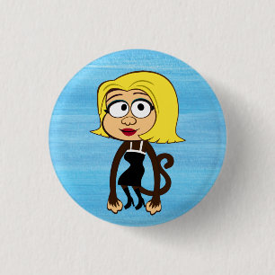 DONELLE PINBACK BUTTON