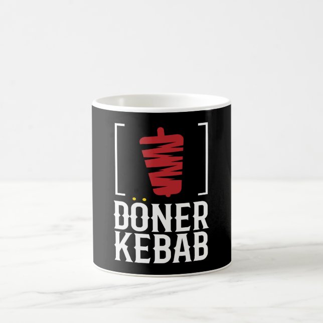 Döner Kebab Kebab Rotisserie Snack Coffee Mug (Center)