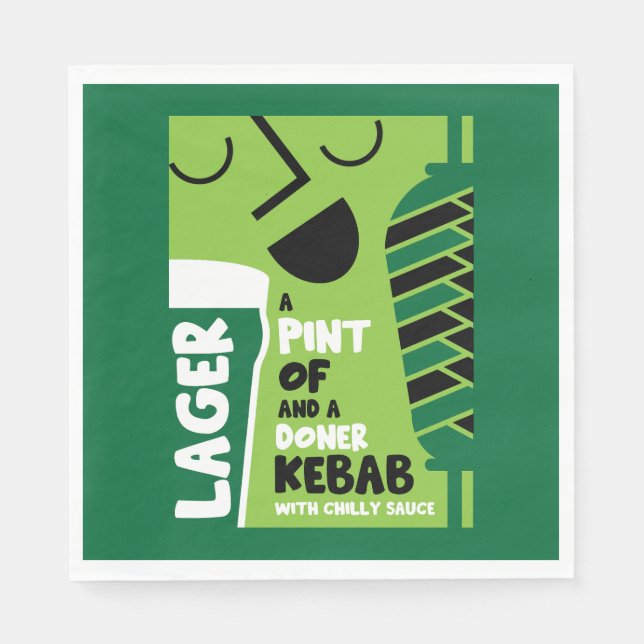 Doner Kebab Napkins (Front)