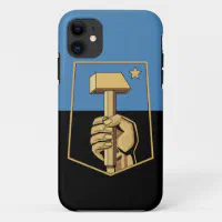 Aston Villa Black Hard-Shell Phone Case - iPhone