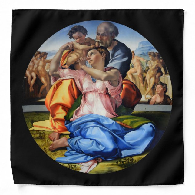 Doni Tondo, Doni Madona, Michelangelo, 1507 Bandana (Front)