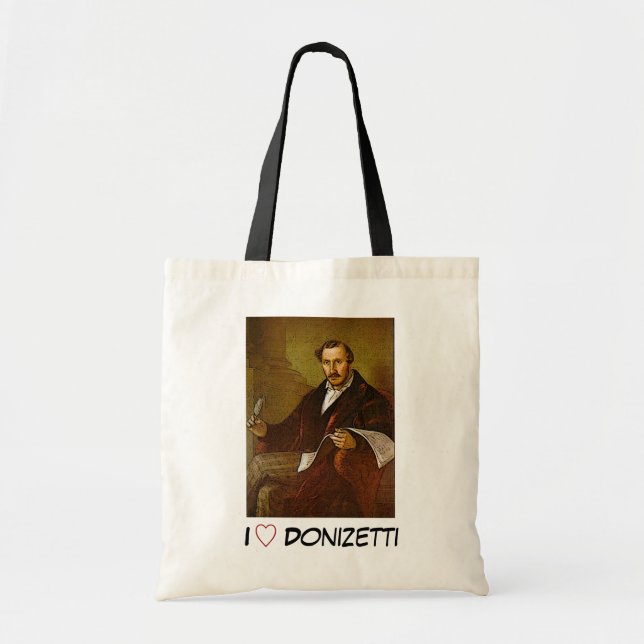 Donizetti, Gaetano Tote Bag (Front)