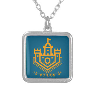 Donjon Silver Plated Necklace