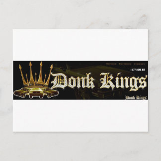 donk crown postcard