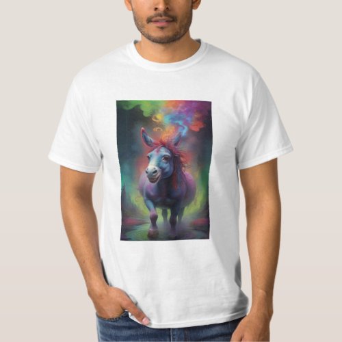 Donkey Abstract T_Shirt