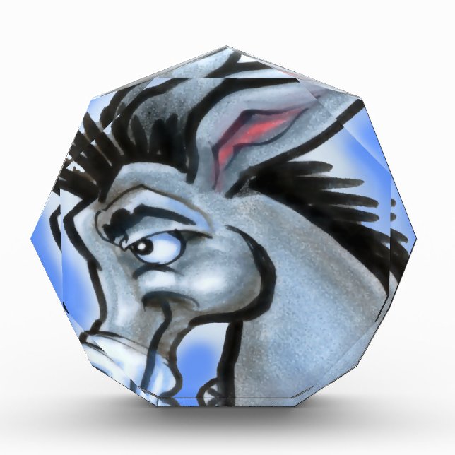 Donkey Acrylic Award (Front)