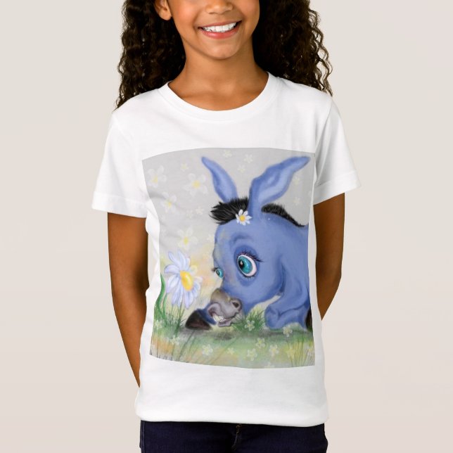 Donkey and Daisy Funny T-Shirt (Front)
