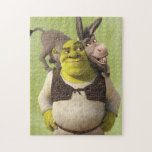 Donkey And Shrek Jigsaw Puzzle at Zazzle