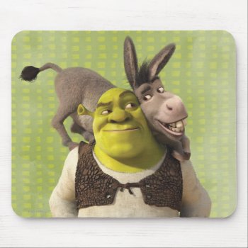 Donkey And Shrek Mouse Pad by ShrekStore at Zazzle