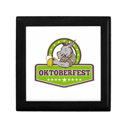 Donkey Beer Drinker Oktoberfest Retro Gift Box