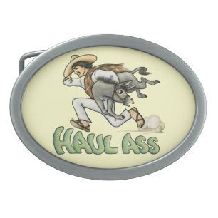 Donkey Belt Buckle