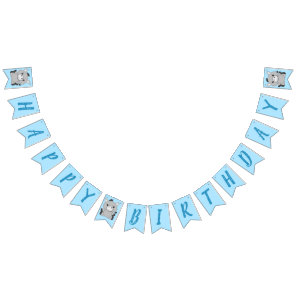 Donkey Birthday Party Bunting Flags