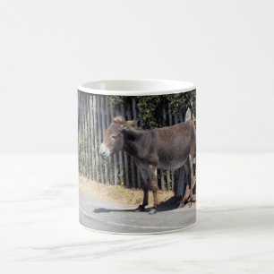 Donkey by the Gate Coffee Mug