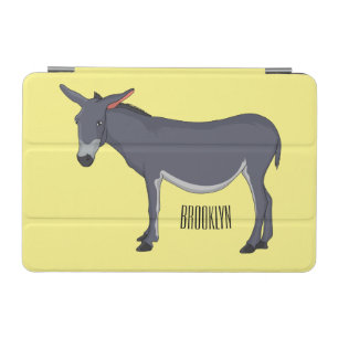 Donkey cartoon illustration iPad mini cover