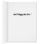 Donkey Christmas Card (Inside (Right))