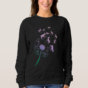 Donkey   Dandelion Farm Animal Farmer   Donkey Sweatshirt