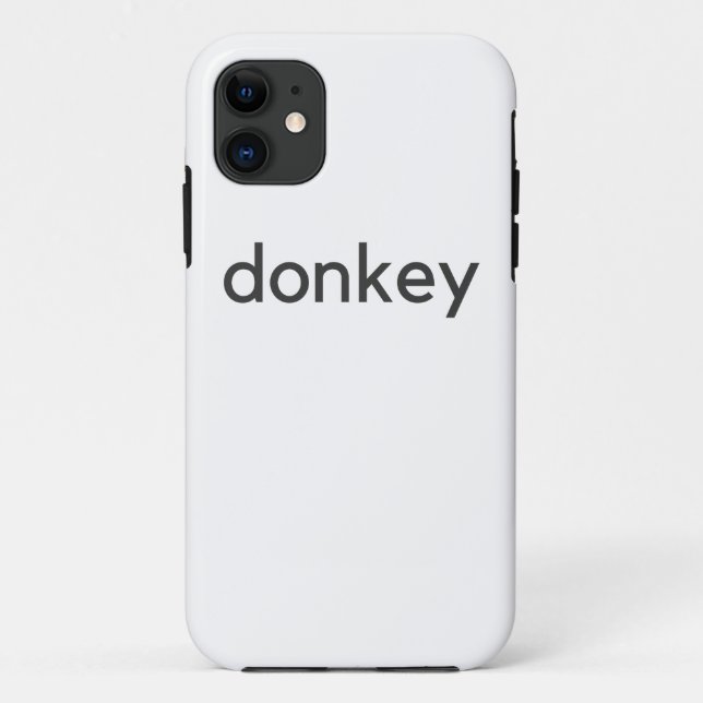 donkey dark Case-Mate iPhone case (Back)