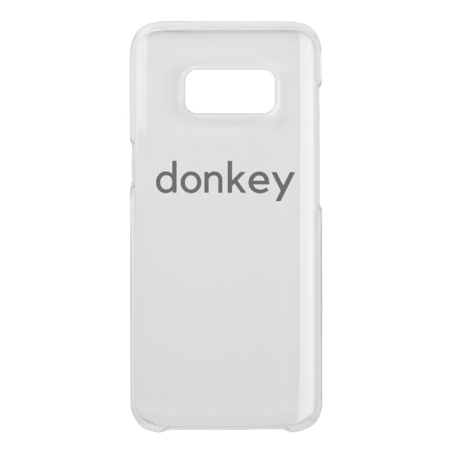 donkey dark uncommon samsung galaxy case (Back)