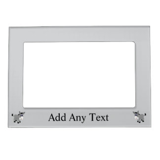 Donkey Design Any Colour Background Personalised Magnetic Frame