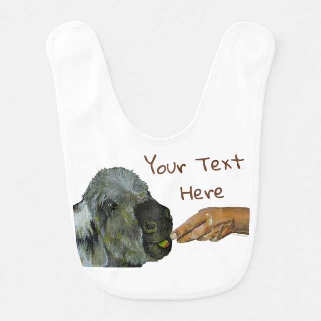 Donkey Design Baby Bib (Front)