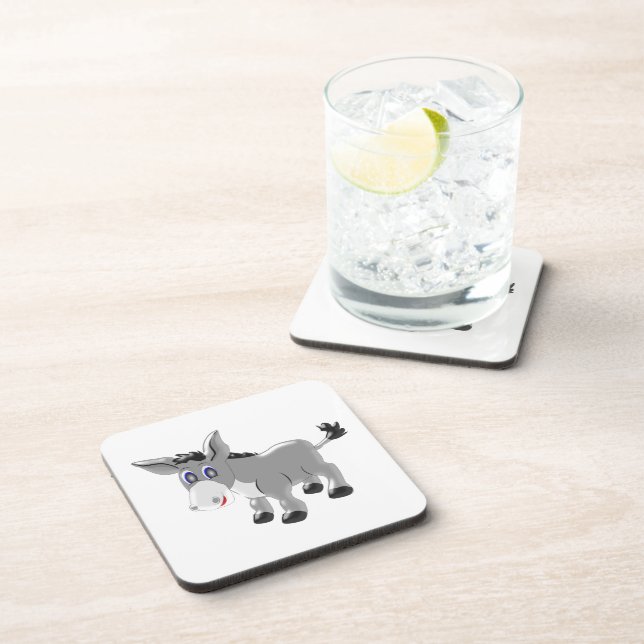 Donkey Design Beverage Coaster (Right Side)