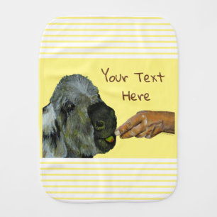 Donkey Design Burp Cloth