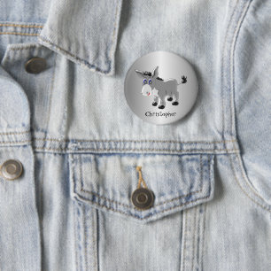 Donkey Design Button