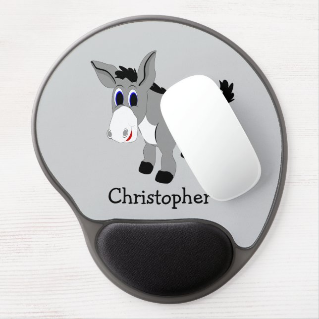 Donkey Design Gel Mouse Pad (Left Side)