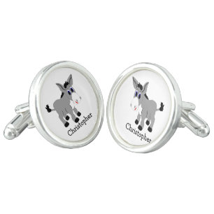 Donkey Design Personalised Cufflinks