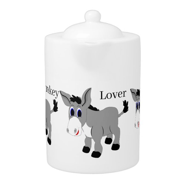 Donkey Design Teapot (Front)