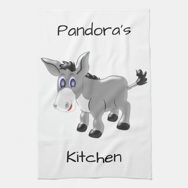 Donkey Design Towel (Vertical)