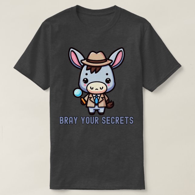 Donkey detective T-Shirt (Design Front)