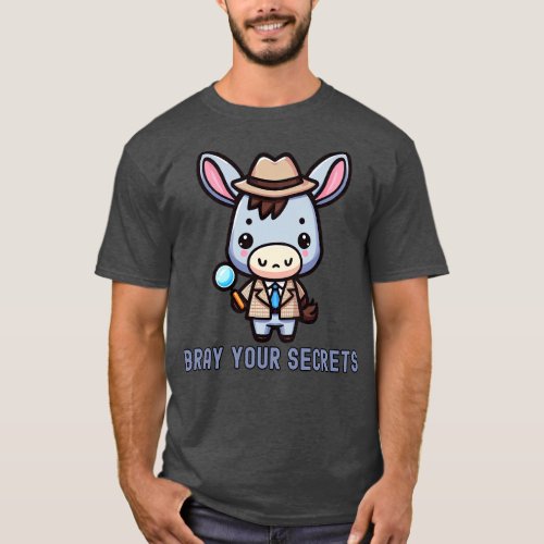 Donkey detective T_Shirt