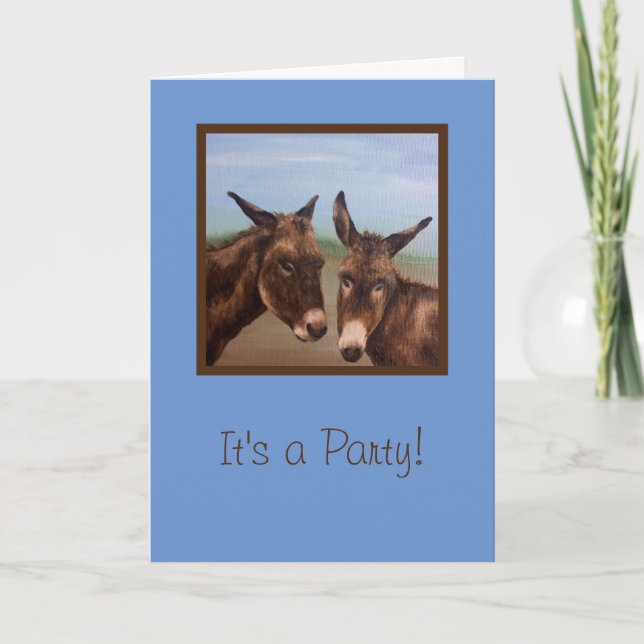 Donkey Double Card (Front)