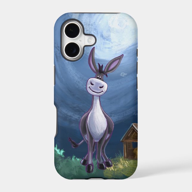 Donkey Electronics Iphone Case (Back)