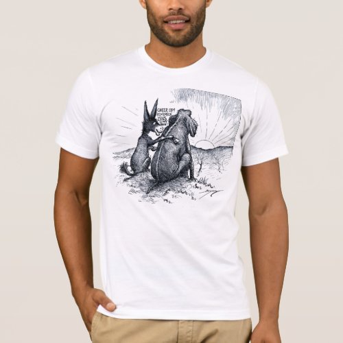 Donkey  Elephant _ Your Loss Is My Gain T_Shirt