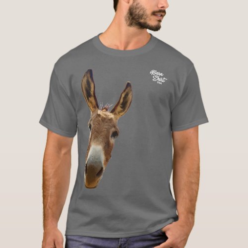 Donkey Face Outline Barn Shirt USA